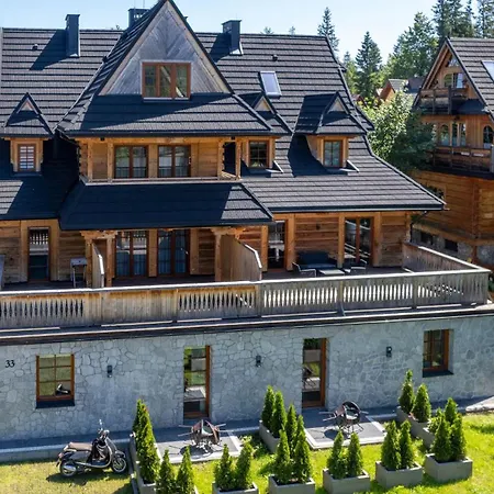 Gorskie Szczyty Apart & Spa Apartament 13 Sauna Jacuzzi I Parking W Cenie Zakopane Exterior foto